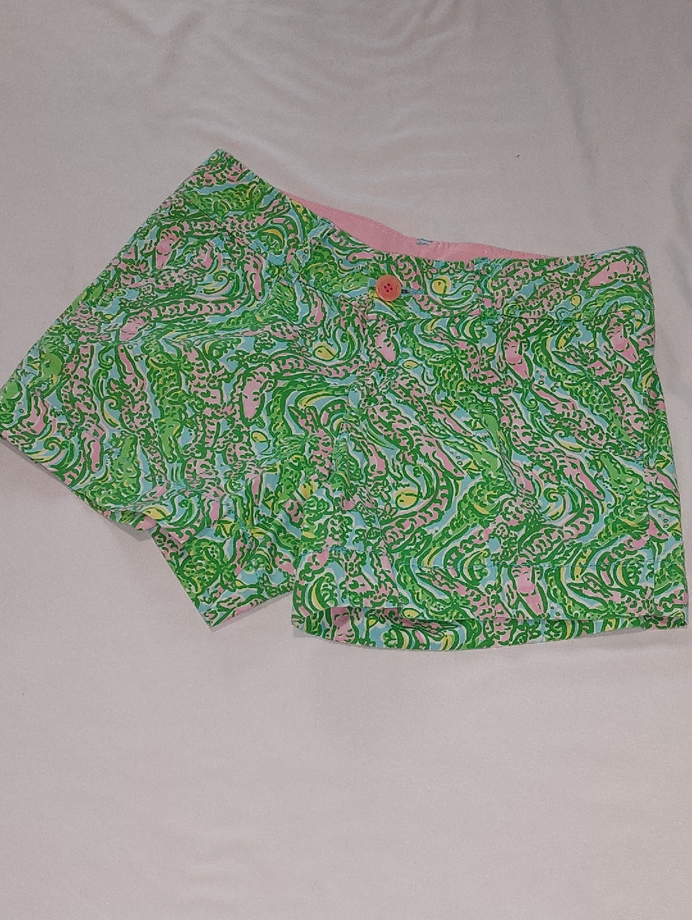 Lilly Pulitzer Cotton Size 2 Callahan Shorts .